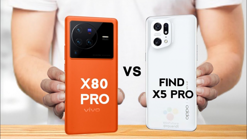  Сравнение смартфонов OPPO Find X5 Pro и Vivo X80 Pro 